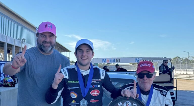 Jimmy Llibre cierra el 2024 ocupando el primer lugar de las Famosas Clásicas 12 horas de Sebring, Florida