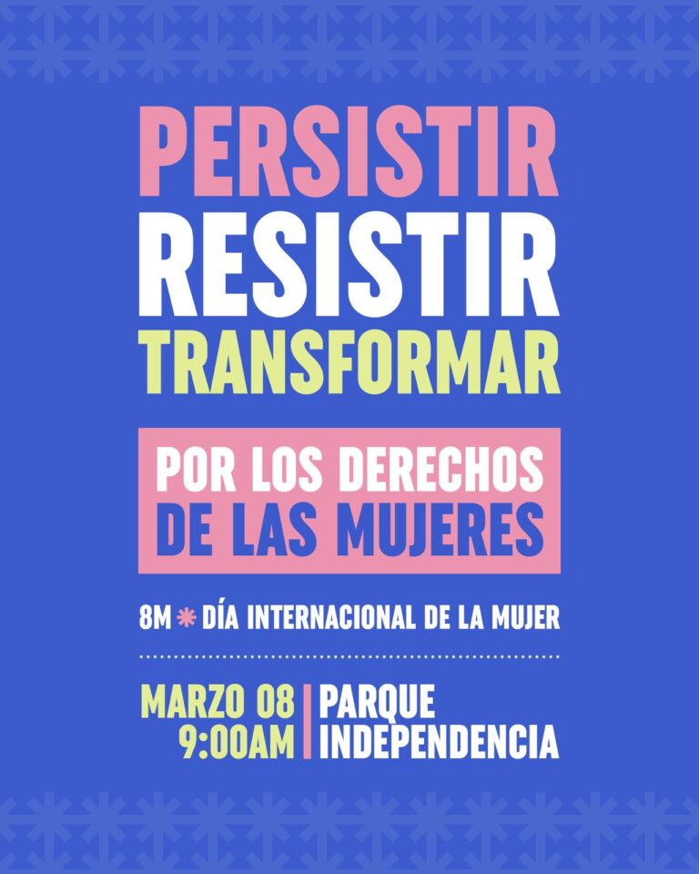 Organizaciones feministas y de la sociedad civil convocan a concentración por los derechos de las mujeres