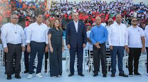 Presidente Abinader asiste a la XVI Edición de los Juegos Nacionales Salesianos, dedicados en su honor