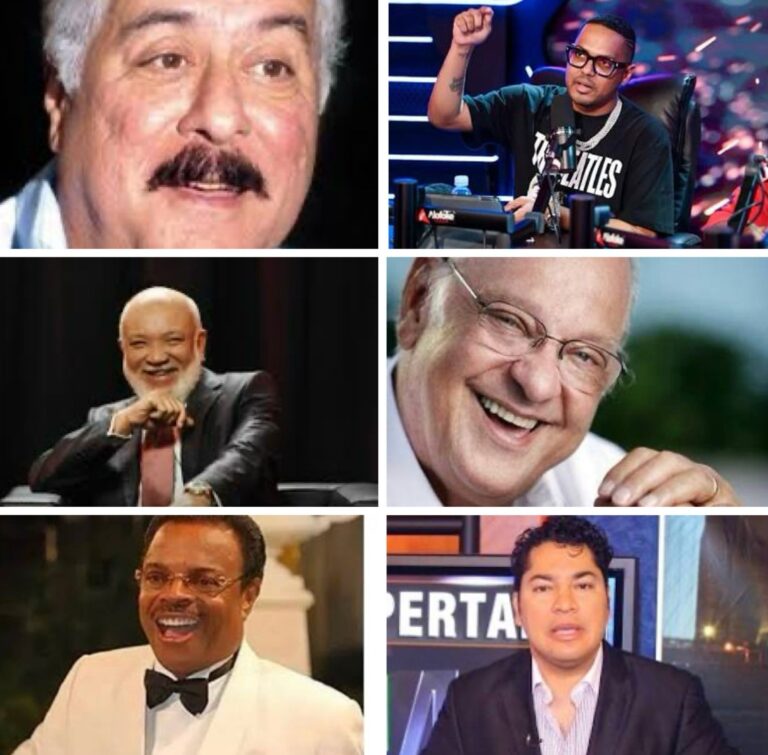 Los seis comunicadores de mayor impacto en la historia de la República Dominicana