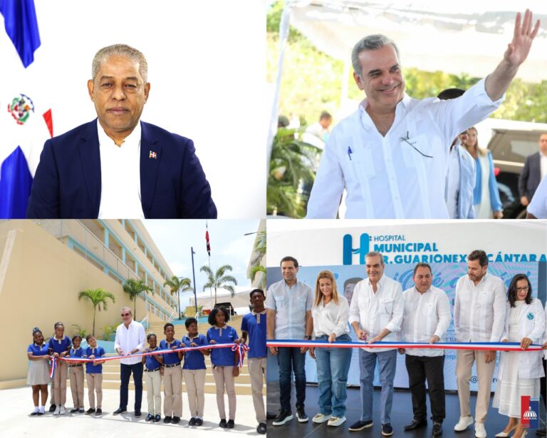 Federico Reynoso: gobierno dominicano inaugura 71 obras en el primer trimestre de 2025 con una inversión de RD$12,569 millones