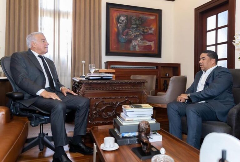 Carlos Núñez Presidente del PRM en Madrid gestionan con Andrés Bautista la colocación de dirigentes y proyectos a favor de la diáspora